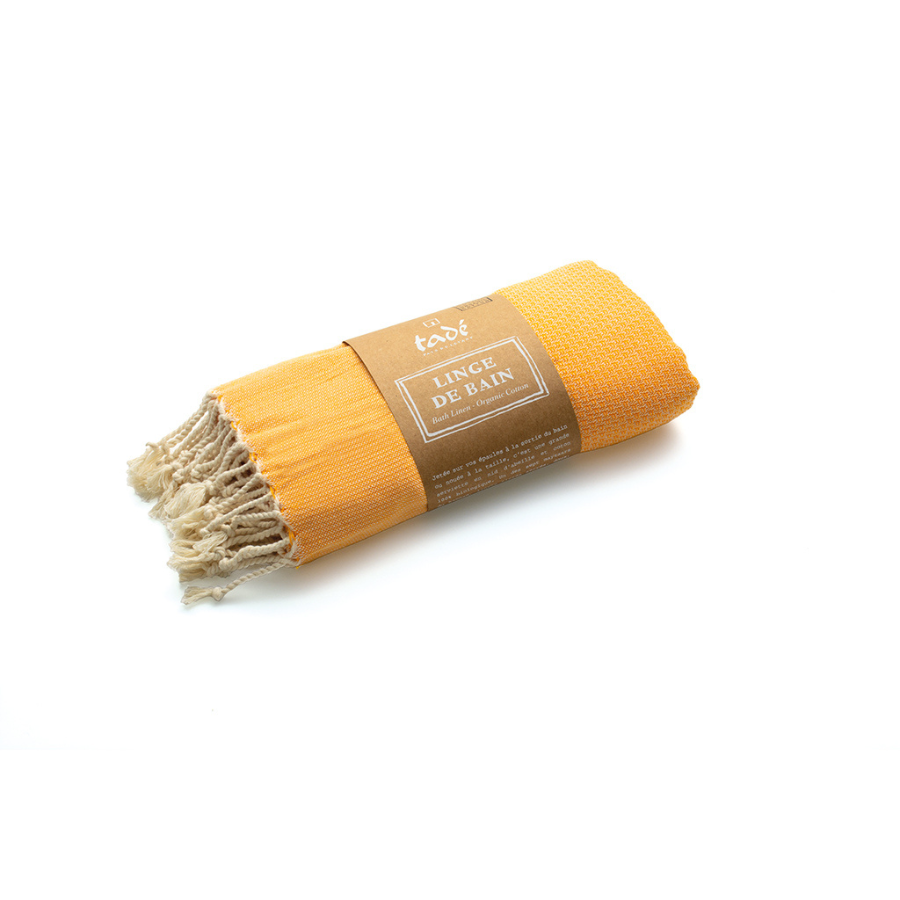 hamamdoek katoen oranje