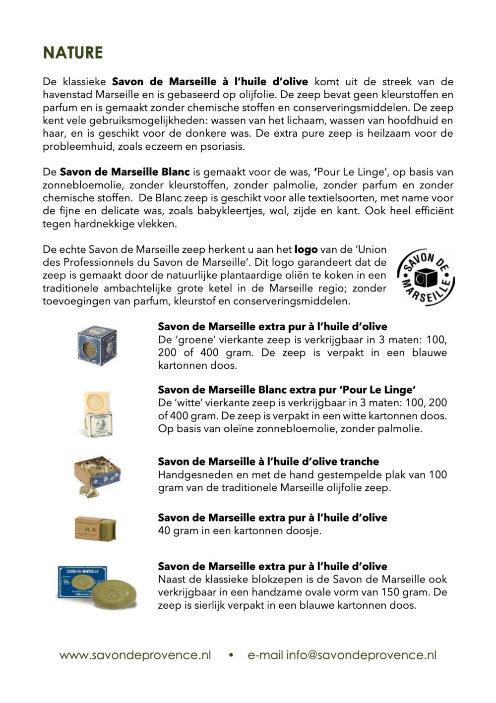 &FNATURE | Nature serie Folder